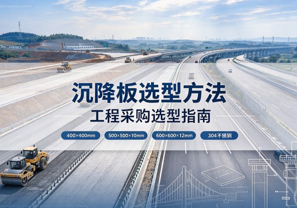 开平沉降板选择方法